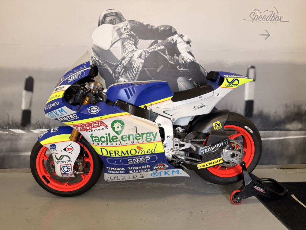 Kalex Moto2 Mattia Pasini linke Seite